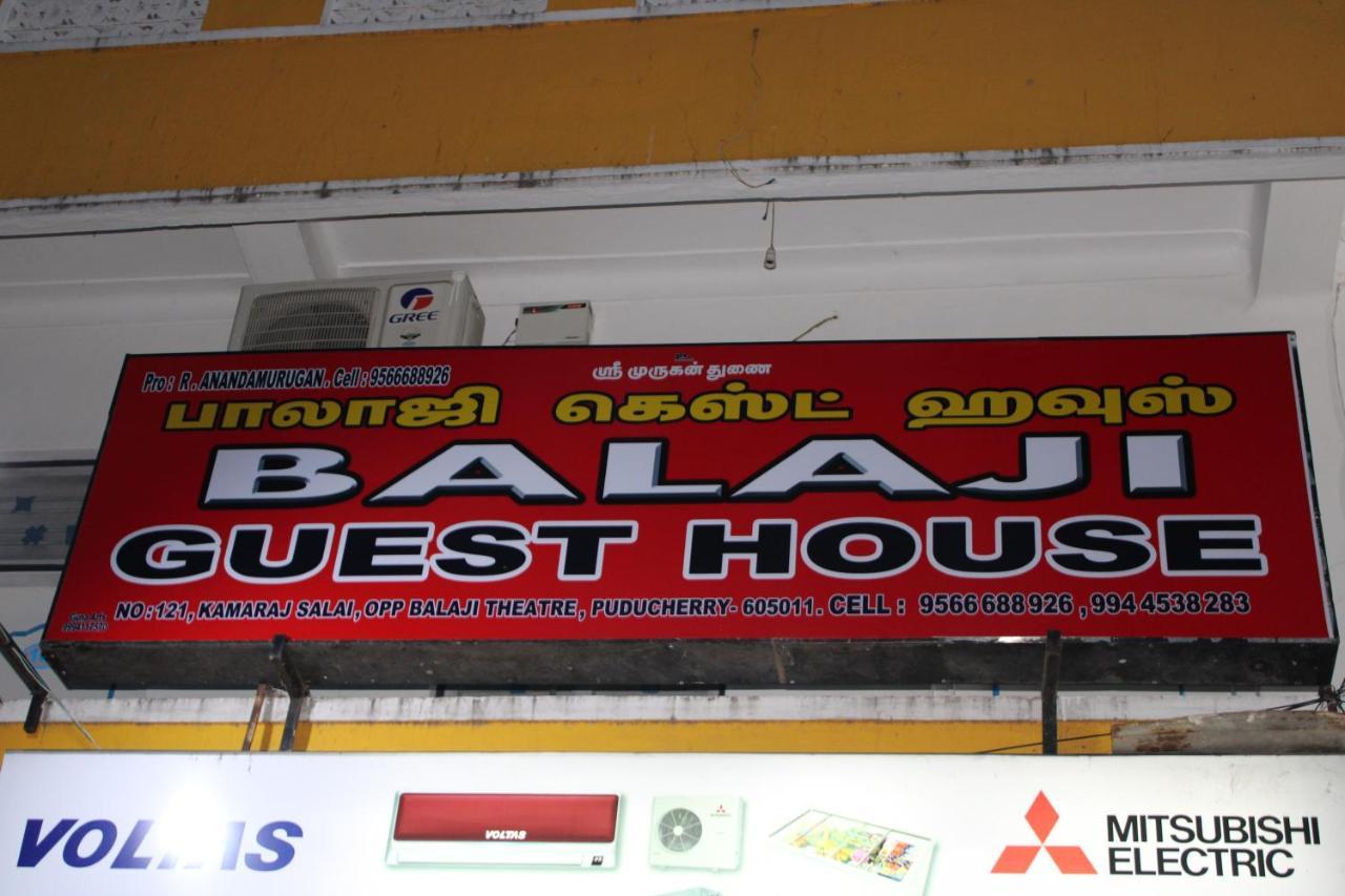 Balaji Guest House Puduccseri Kültér fotó